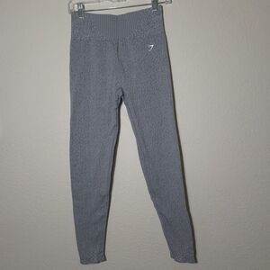 Gymshark Adapt Marl Seamless Leggings Grey Marl S